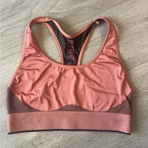 PINK Victoria's Secret Rust Sports Bra